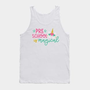 Preschool is Magical Back to School Kids Tank Top